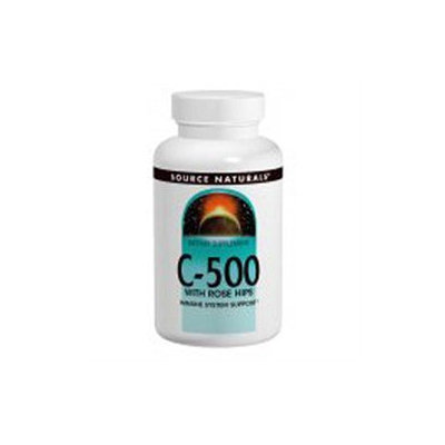 Source Naturals C-500 with Rosehips - 500 mg - 100 Tablets