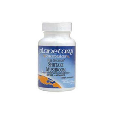 Full Spectrum Shiitake Mushroom 430 mg 30 Tabs from Planetary Formulas