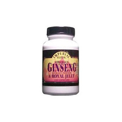 Imperial Elixir - Siberian Eleuthero Extract & Royal Jelly - 50 Capsules.
