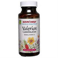 tures Herbs Valerian Root Combination by Nature's Herbs - 100 Capsules