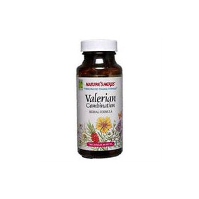 tures Herbs Valerian Root Combination by Nature's Herbs - 100 Capsules