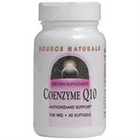 Source Naturals Coenzyme Q10 - 100 mg - 60 VegaGels