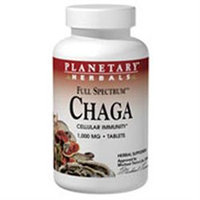 Planetary Herbals Chaga Full Spectrum - 1000 mg - 30 Tablets
