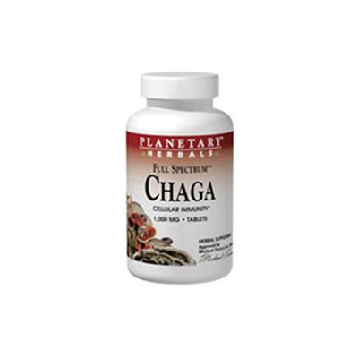 Planetary Herbals Chaga Full Spectrum - 1000 mg - 30 Tablets