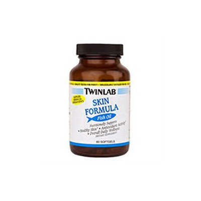 Twinlab Skin Formula Fish Oil - 60 Softgels
