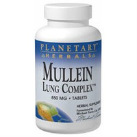 Planetary Herbals, Mullein Lung Complex 850 mg 15 Tablets