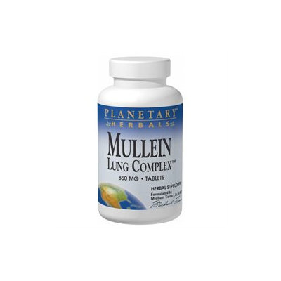 Planetary Herbals, Mullein Lung Complex 850 mg 15 Tablets