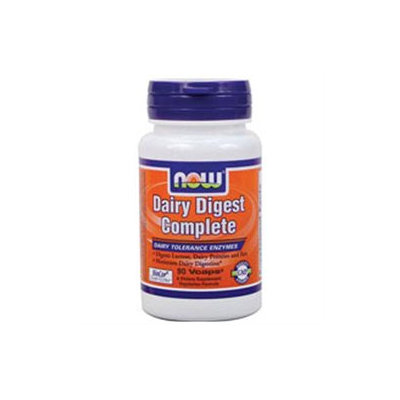 NOW Foods - Dairy Digest Complete - 90 Vegetarian Capsules