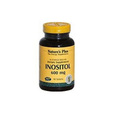Nature's Plus - Inositol (Sustained Release), 600 mg, 90 tablets