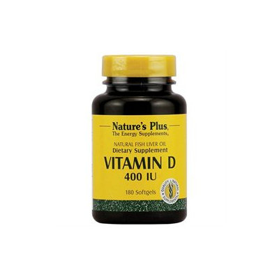 Nature's Plus Vitamin D - 400 IU - 180 Softgels