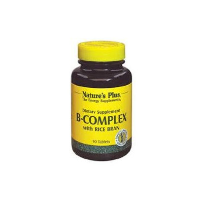 B-Complex with Rice Bran 90 Tablets from Nature's Plus