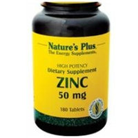 Nature's Plus Zinc 50 MG - 180 Tablets - Zinc