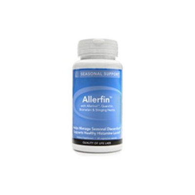 Allerfin, Seasonal Support, 60 Vegicaps, Quality of Life Labs