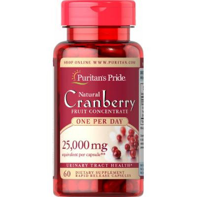 Puritan's Pride One A Day Cranberry -60 Capsules