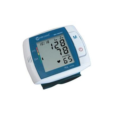 Simple Diagnostics Clever Choice Fully Auto Digital Talking Wrist BP Monitor with 120 Memory