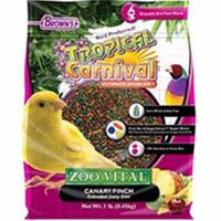 F.m. Brown Pet Tropical Carnival Zoo-Vital Canary & Finch Food