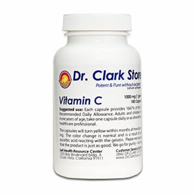 Dr Clark Vitamin C, 1000 mg, 100 capsules