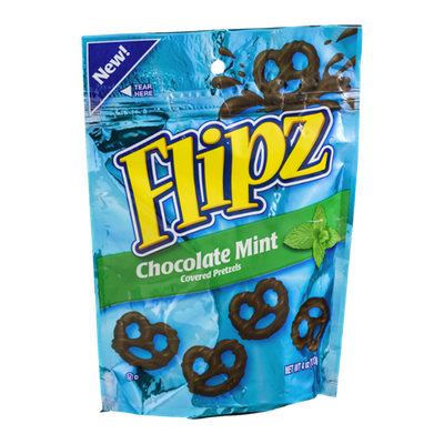 Flipz Chocolate Mint Covered Pretzels