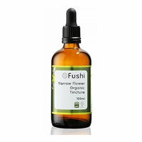 Fushi Yarrow Flower Organic Tincture 100ml, 1:2@25%, Certified Organic Biodynamic Harvested