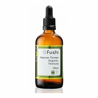 Fushi Yarrow Flower Organic Tincture 100ml, 1:2@25%, Certified Organic Biodynamic Harvested