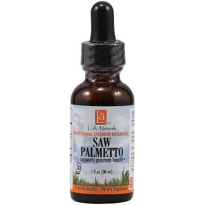 Saw Palmetto Organic, 1 oz, L.A. Naturals