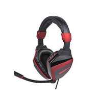 Monoprice Fragz SP Headset for PC - Black/Red