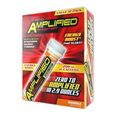 MET-Rx Amplified Energy Shooter - Fruit Punch, 2.9-Ounce 12-Count