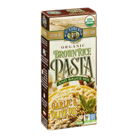 Lundberg Organic Brown Rice Pasta and Sauce Mix Garlic & Olive Oil