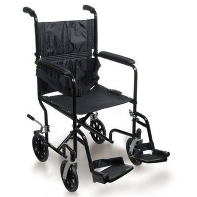 Sunrise Medical Inc Breezy EC Ultra Lightweight Transport Standard Wheelchair Seat Size: 17