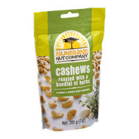 Sunshine Nut Company Cashews Roasted with a Handful of Herbs