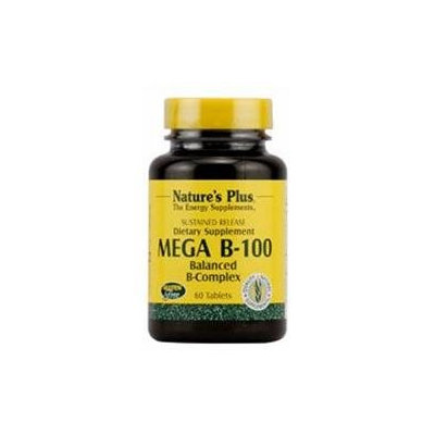 Nature's Plus Mega B-100 - 60 Tablets