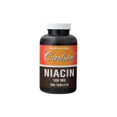 Carlson Labs - Niacin 100 mg. - 300 Tablets