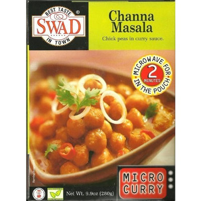 Swad Channa Masala Chick Peas in Curry Sauce (Case of 10)