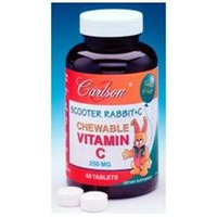 Carlson Laboratories Chewable Vitamin C 250 MG - 120 Tablets - Vitamin C