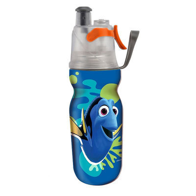 Babies R Us O2Cool Kids Mist 'N Sip 12 Ounce Insulated ArcticSqueeze Hydration Bottle - Nemo/Dory