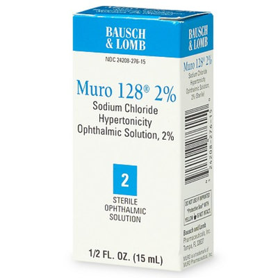 Muro 128 Sterile Ophthalmic 2% Solution