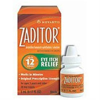 Zaditor Eye Drops Zaditor Ketotifen Fumarate Ophthalmic Solution For Eye Itch Relief