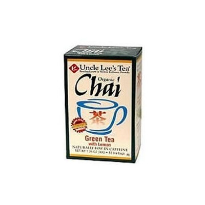 Uncle Lees Tea Organic Tea Green/Lemon Chai - 18 CT,(Uncle Lee's Tea)