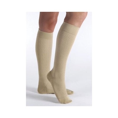 Jobst Women's CasualWear 15-20 mmHg Knee High Sock Size: Small, Color: Sand