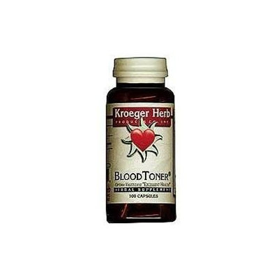 Kroeger Herb Blood Toner - 100 Vegetarian Capsules