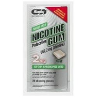 Watson Rugby Labs Nicotine Gum 2 mg, Mint, 20 Chewing Pieces, Watson Rugby