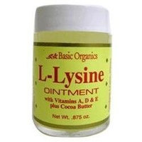 Basic Organics - L-Lysine Ointment - 0.88 oz.