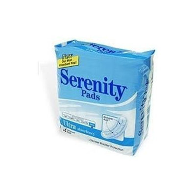 Serenity Ultra Absorbency Pads - 14 Pads / Bag, 6 Bags / Case
