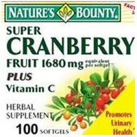 Cranberry Frt+C Softgels 100 Count - NATURE'S BOUNTY, INC.