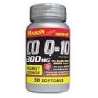 Co Q-10 300 mg, 30 Softgels, Mason Natural