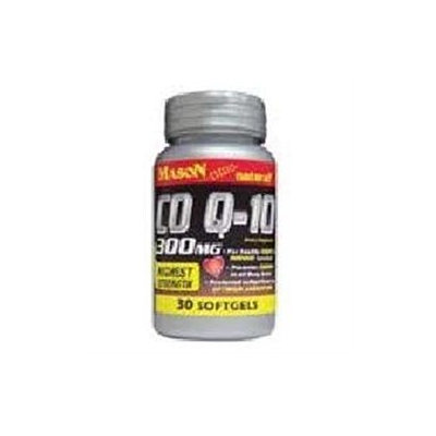 Co Q-10 300 mg, 30 Softgels, Mason Natural