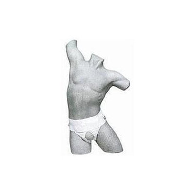 Hernia Aid Sportaid Hernia Truss Double, White Measure Waist 30 Inches-35 Inches
