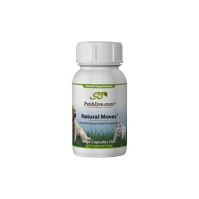 Native Remedies PNAT001 PetAlive Natural Moves for Pet Constipation 60 VegeCaps