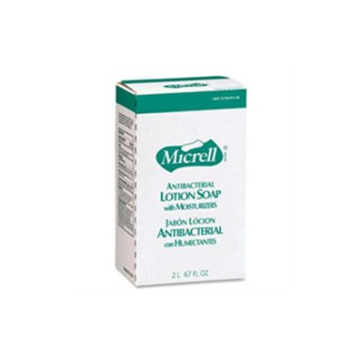 Go-jo Industries GOJO Industries GOJ225704EA Antibacterial Lotion Soap Refill- 2000 mL- Amber