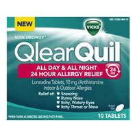 QlearQuil™ All Day & All Night 24 Hour Allergy Relief Tablets